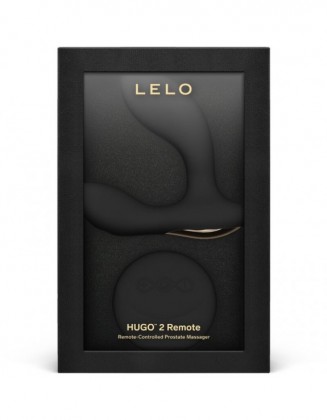 LELO - HUGO 2 PROSTATE MASSAGER REMOTE CONTROL BLACK